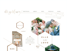 Tablet Screenshot of ellegolden.com